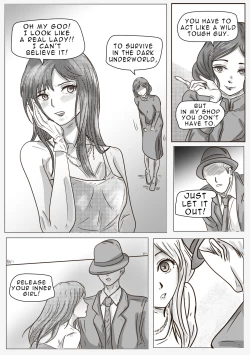 Page 15 of Dressed up!, crossdress in modern times