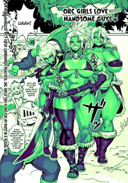 Page 1 of Orc Musume wa Ikemen ga Osuki | Orc girls love handsome guys