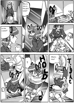 Page 18 of Urban legend "Ha*ako in toilet"