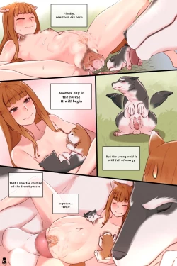 Page 5 of Color of Forest and Wolf