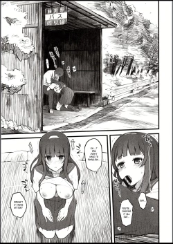 Page 14 of Natsu no Hi, Kouhai to, Bus-tei de. | On a Summer Day, with My Kouhai, at the Bus Stop.