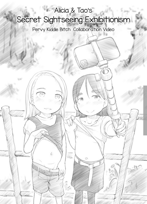 [Kuromahou Kenkyuujo (Nukaji)] Ali-channel 2 Hikyou Roshutsu Mesugaki Bitch Kyoudou Haishin | Alicia & Tao's Secret Sightseeing Exhibitionism Pervy Kiddie Bitch Collaboration Video [English] [Tiramisu] [Digital]