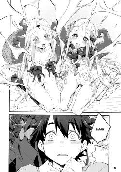 Page 22 of Kanata to Konata no Tokeau Yoru o...