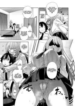 Page 8 of Gakkou to Bed ja Seihantai no, Okkina Kanojo. | My Big Girlfriend Acts the Polar Opposite in Bed and at School.