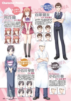 Page 79 of Hanairo Heptagram visual fanbook