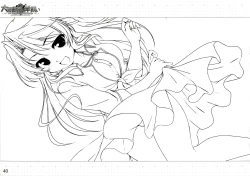 Page 21 of Daitoshokan no Hitsujikai ～dreamimg Sheep～ Event CG Lineartbook