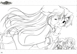 Page 22 of Daitoshokan no Hitsujikai ～dreamimg Sheep～ Event CG Lineartbook