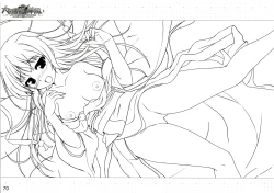 Page 36 of Daitoshokan no Hitsujikai ～dreamimg Sheep～ Event CG Lineartbook