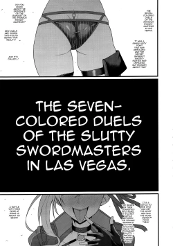 Page 2 of Las Vegas Bitch Kengou Sex Nanairo Shoubu | The Seven Colored Duels of the Slutty Swordmasters in Las Vegas