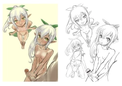 Page 189 of Hiyake Shoujo no Shiroi Toko Kasshoku Musume no Pinkuna Asoko