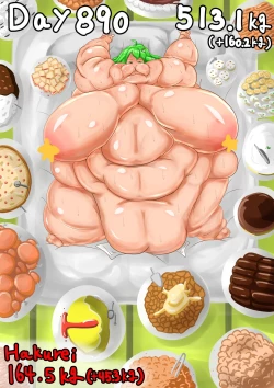 Page 10 of Self-feeding with Sanae. From default to lump