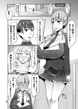 Page 10 of Ninki EroTuber no Bakunyuu Nekokaburi Iinchou-san to Okujou de Nariyuki Love Love Ecchi Suru Koto ni Natta Ohanashi