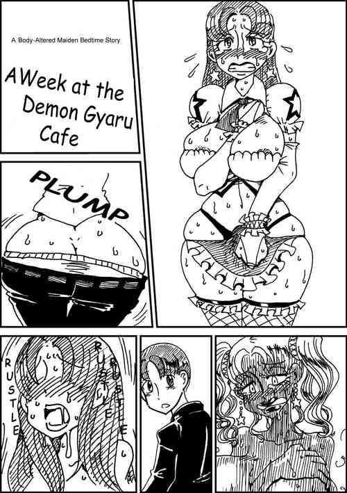 [Koganemushi] A Body-Altered Maiden Bedtime Story ~A Week at the Demon Gyaru Cafe~ / KanColle Doujinshi
