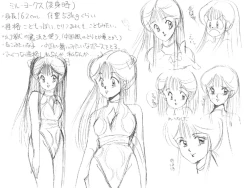 Page 48 of Rance 1.2.3 Genga Settei Shiryou