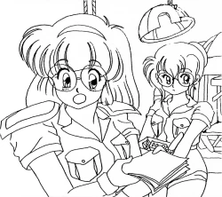 Page 94 of Rance 1.2.3 Genga Settei Shiryou