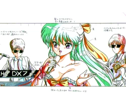 Page 12 of Dream Program SystemSeries Genga Settei Shiryou