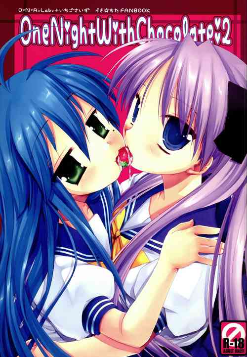 (CosCafe19) [D.N.A.Lab (Miyasu Risa)] One Night With Chocolate 2 (Lucky Star)
