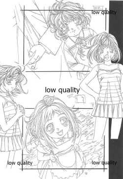 Page 11 of Flutter of birds 線画集