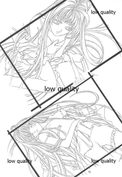 Page 77 of Flutter of birds 線画集