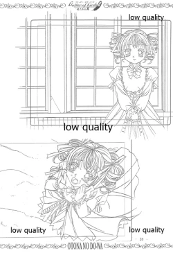 Page 19 of flutter of birdsII 天使たちの翼 線画集