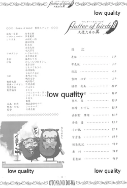 Page 3 of flutter of birdsII 天使たちの翼 線画集