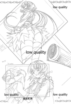 Page 45 of flutter of birdsII 天使たちの翼 線画集