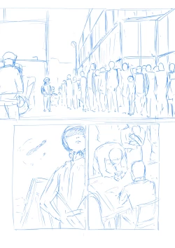 Page 1 of Brain Eater Rough Manga