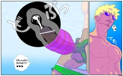 Page 9 of Sperm Creature on Male