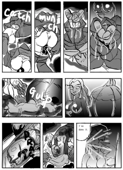 Page 11 of Flower vore "Human and plant heterosexual ra*e and seed bed"