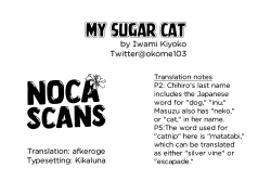 Page 28 of my sugar cat