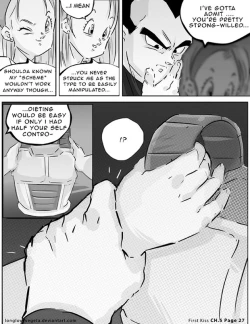 Page 112 of First Kiss<DBZ, Dragon Ball, Vegeta, Bulma, Romantic, Romance>