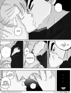 Page 115 of First Kiss<DBZ, Dragon Ball, Vegeta, Bulma, Romantic, Romance>