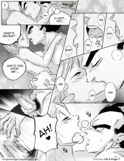 Page 122 of First Kiss<DBZ, Dragon Ball, Vegeta, Bulma, Romantic, Romance>