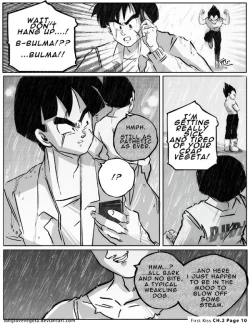 Page 27 of First Kiss<DBZ, Dragon Ball, Vegeta, Bulma, Romantic, Romance>