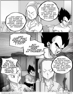 Page 41 of First Kiss<DBZ, Dragon Ball, Vegeta, Bulma, Romantic, Romance>