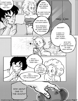 Page 4 of First Kiss<DBZ, Dragon Ball, Vegeta, Bulma, Romantic, Romance>