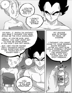 Page 72 of First Kiss<DBZ, Dragon Ball, Vegeta, Bulma, Romantic, Romance>