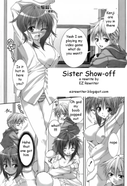 Page 1 of Sister Show-off