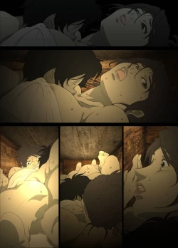 Page 43 of Seieki Mamire no Tansu no Naka ni Tojikomerareta Zenra Oyako no Nurunuru Micchaku Kinshinsoukan