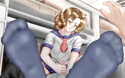 Page 71 of Doukyuusei wa Ashi Fechi Mari Vol.1