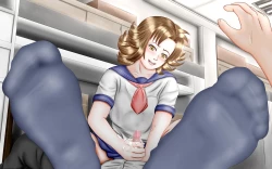 Page 73 of Doukyuusei wa Ashi Fechi Mari Vol.1