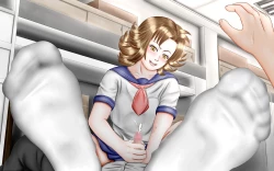 Page 76 of Doukyuusei wa Ashi Fechi Mari Vol.1