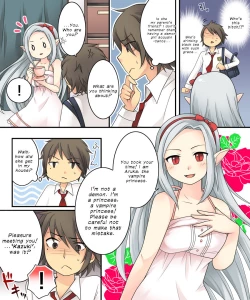 Page 5 of Karui Kimochi de Keijiban o Arashite Itara Kyuuketsuki no Imouto Kenzoku  | The story of becoming the vampire princess' little sister underling because you spammed the imageboards.