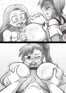 Page 28 of Futanari Iorin ga Mami no Oppai o Tannou suru Manga