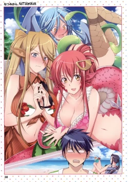 Page 38 of Monster Musume no Iru NichijouANOTHER CREATOR VISUAL FAN BOOK