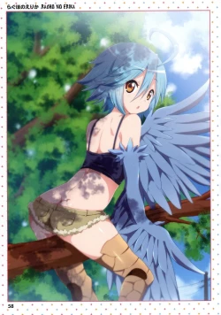 Page 58 of Monster Musume no Iru NichijouANOTHER CREATOR VISUAL FAN BOOK