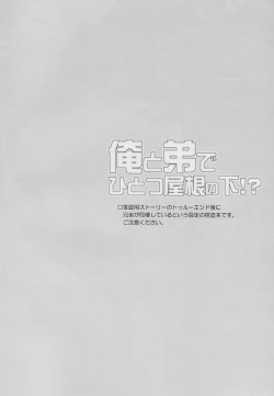 Page 3 of 俺と弟でひとつ屋根の下！？