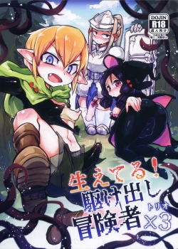 Page 1 of Haeteru! Kakedashi Boukensha Trio