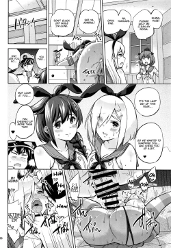 Page 21 of Zekamashi na Shiguresan to. | Together with Shigure and Hamakaze Wearing Zekamashi outfits.
