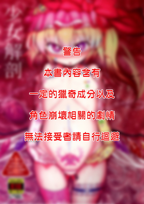 (Kouroumu 16) [Yashiya (YASSY)] Shoujo Kaibou (Touhou Project) [Chinese] [十的我全都要汉化组]